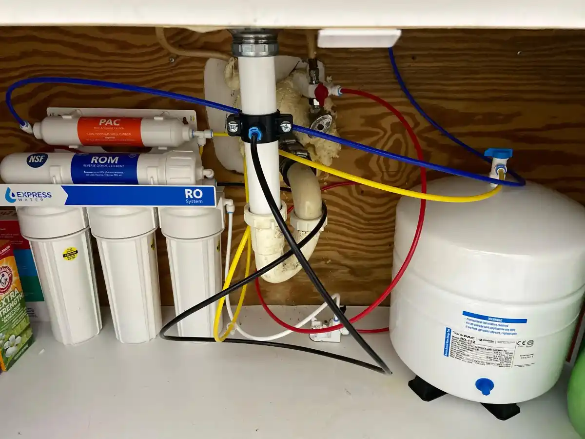 RO making noise or leaking